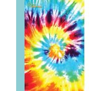 NEW GENERATION - Tie Dye - Large lined hardcover journal notebook for women , men, 8.5 x 11 Inches with 120 ruled pages , great for Note Taking ,Diary ... ,Travel ,Business ,Work ,School ,College.