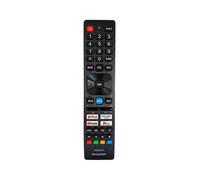 New Genuine SHW/RMC/0140N Remote Control for Sharp Aquos TV 42EE4E 50EN2EA