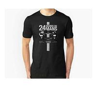 New Gt40 Le Mans Win 1966 Unisex 100% Cotton Short-Sleeve T-Shirts Black L