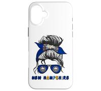 New Hampshire Girl USA New Hampshire Mom Womens Carcasa para iPhone 16 Plus