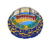 New Hampshire State Flag Print - Gorro de ducha impermeable para hombre y mujer