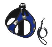 New Hampshire State Flag Print Pet Supplies - Arnés ajustable de malla transpirable flexible para perros pequeños y medianos, S-L