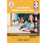 NEW HAMPSHIRE State (NHSAS) , 3rd Grade MATH Practice Tests ,Volume 1