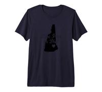 New Hampshire: Vive Libre o Muere EE. UU. Camiseta Premium