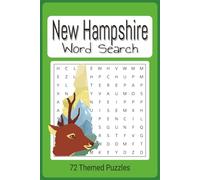 New Hampshire Word Search Puzzle Book: Easy To Read Word Find