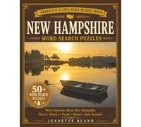New Hampshire Word Search Puzzles: 50+ Word Search Puzzles with Easy-to-Read Print | 8 x 10 Inches, 110 pages | Great for Gifts, Vacations, Classrooms, and Free Time