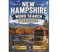 New Hampshire Word Search Puzzles: For Kids and Adults of All Ages! | 8.5 x 11 in. | 60 Puzzles | Large Print | Easy to Read (The Americana Series)