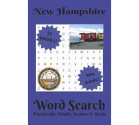 New Hampshire Word Search: Word Searches With Easy-To-Read Print About New Hampshire, Local Towns, Culture, Lifestyle, and More | 6 x 9 inches, 110 ... For Vacation, Holidays and Free Times