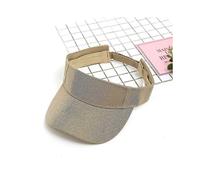 New Hat Summer Women's Golf Sun Hat Baseball Caps Adjustable Size Beanies Beach Empty Top Cap Sports Cap-khaki
