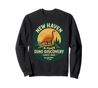 New Haven Dino Discovery - Camisa retro Fossil Park Connecticut Sudadera