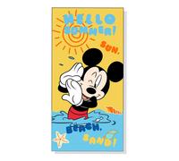 New import disney mickey mouse - toalla de playa, diseño de hello sum