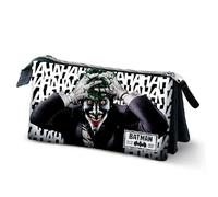 New Import Estuche Portatodo Joker Batman DC Comics Triple 10x23,5x5cm - Producto Oficial
