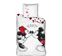 NEW IMPORT, Funda nordica algodón 140x200cm de Mickey Minnie Mouse (NI-045MCK-DV)