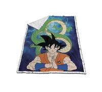 NEW IMPORT Manta Coralina Sherpa De Dragon Ball 120X150 Cm, 022DBS-BL