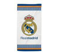 New Import Toallas de Playa Real Madrid - Microfibra 100%, Secado Rápido y Diseño Exclusivo (140x70 cm)