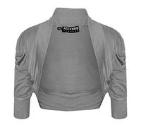 New Infantil de Ruched - Funda Elegante Shrug Bolero Recortada Cárdigan 2 3 4 5 6 7 8 9 10 11 12 13 Años