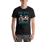 New Islam Makhachev Bootleg Unisex 100% Cotton Short-Sleeve T-Shirts Black XL