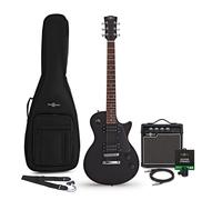 New Jersey Electric Guitar Black 10W Guitar Amp & Accessory Pack
