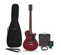New Jersey Electric Guitar Red 10W Guitar Amp & Accessory Pack