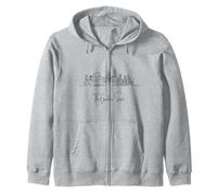 New Jersey Home Black Skyline Travel Art Souvenir Sudadera con Capucha