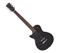 New Jersey Left Handed Electric Guitar by Gear4music Black