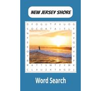 New Jersey Shore Word Search Puzzle Book: Word Searches with Easy to Read Print about the New Jersey Shore, Beach Life, Bodies of Water, and More I ... for Vacations, Holidays, and Spare Time