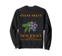 New Jersey Territory Fruta Arándano norte de arbusto alto Sudadera