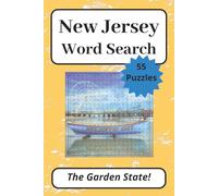 New Jersey Word Search Puzzle Book: 55 Puzzles About The Garden State