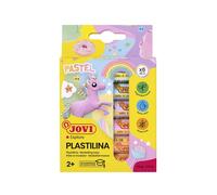 New Jovi Plastilina Reusable and Non-Drying Modeling Clay; Pastel Colors, 0.50 O