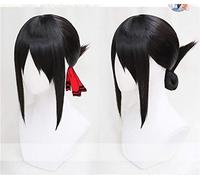 New Kaguya-sama Love is War Kaguya Shinomiya Cosplay Wigs Black Heat Resistant Synthetic Hair Perucas Cosplay Wig + Wig Cap