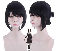 New Kaguya-sama Love is War Kaguya Shinomiya Cosplay Wigs Black Heat Resistant Synthetic Hair Perucas Cosplay Wig PL-155