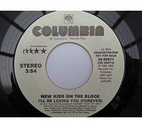 New Kids On The Block I'll Be Loving You 7" Columbia 3868697 EX 1988 US pressing, demo