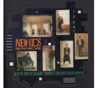 NEW KIDS ON THE BLOCK - LET'S TRY AGAIN / DIDN'T I - 7 inch vinyl / 45