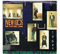 New Kids On The Block - LET'S TRY IT AGAIN 7 INCH (7" VINYL 45) UK CBS 1990