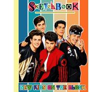 New Kids On The Nkotb Sketchbook: A Blank Paper Composition Notebook | Thick 100 Pages For Writing And Note | Great Gifts For Adults, Boys And Girls