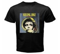New Killing Joke Outside The Gate Logo Men' Black T-Shirt Black S