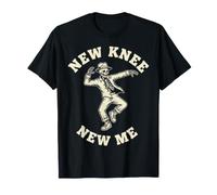 New Knee New Me - Reemplazo de articulación de Esqueleto bailarín Divertido Camiseta
