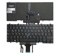 New Latin LA Laptop Keyboard for DELL Latitude E7250 E5450 E5470 E7470 E7450 with Backlit with Pointing Stick