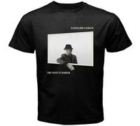 New Leonard Cohen You Want It Darker Album Men's T-Shirt M