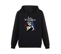 New Les Miserables Broadway Show Musicalize - Sudadera con capucha unisex de manga larga para hombre, con bolsillo, color negro, Negro, M