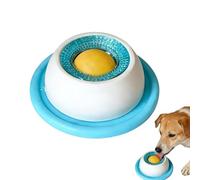 New Lick Sphere - Cuencos para perros para golosinas líquidas, suplemento dietético de razas grandes, medianas y pequeñas, nutrición postoperatoria, alimentador lento interactivo y tratamiento para