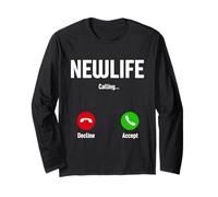 New Life Calling | Change Growth Fresh Start Tee Manga Larga