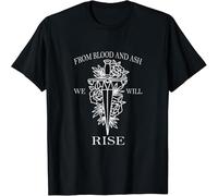 New Limited Blood and Ash from We Will Rise Funny T-Shirt Black 3XL