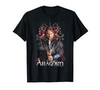 New Line Cinema Aragorn Camiseta Hombre Unisex-adultos Manga Corta S Black