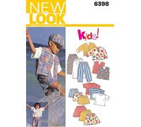 New Look 6398 Tamaño un niño Separa de Costura, Multicolor