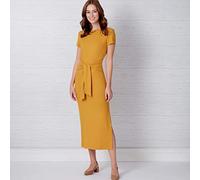 New Look N6650-Patrón de costura para vestido de punto con mangas y longitud, papel, varios, A (10-12-14-16-18-20-22)