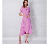 New Look Patrón de costura N6655 para vestido de mujer en dos longitudes con variaciones de manga
