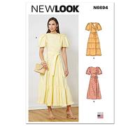 New Look Patrón de costura N6694 para vestidos de mujer