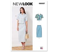 New Look Patrón de costura N6697 Top y Falda