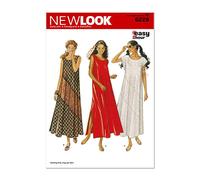 New Look Simplicity 6229-Patrones de Costura para Vestidos de Mujer, Papel, Multicolor, A (8-10-12-14-16-18)